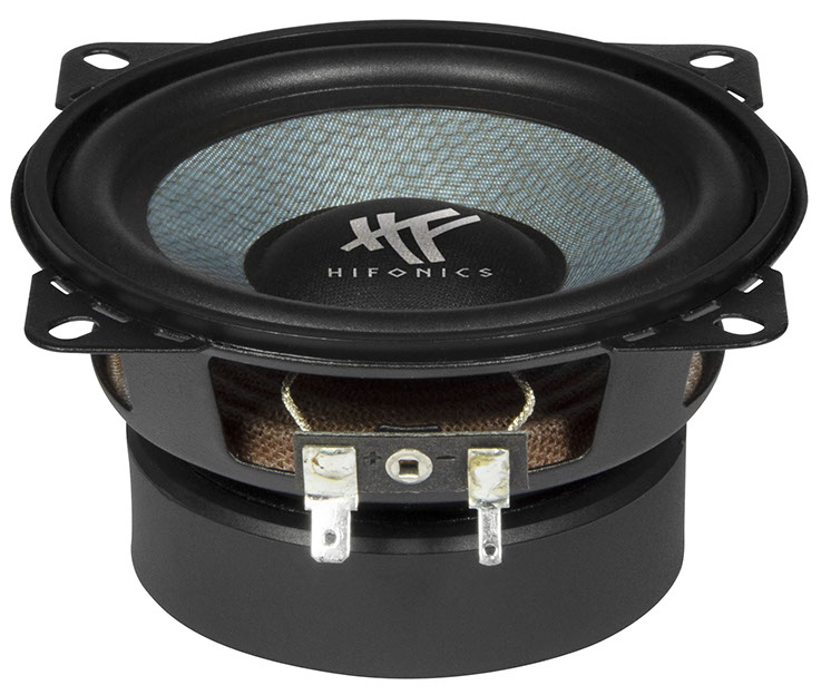 HIFONICS ZSW4 10 cm (4") Kickbass Tief Mitteltöner Woofer Midrange Lautsprecher 120 Watt, 1 Paar