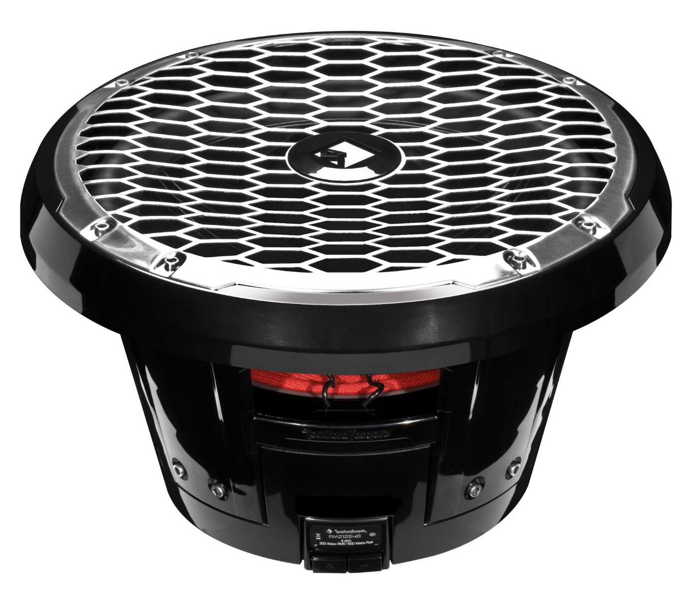 ROCKFORD FOSGATE M212S4B PUNCH Subwoofer 30cm, 12” Boote Marine Outdoor