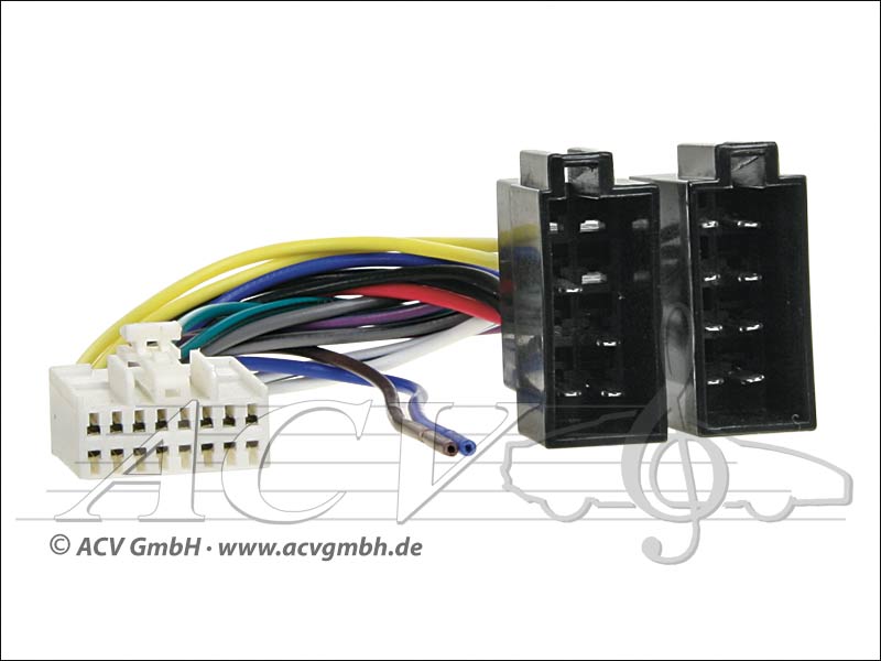 ACV 452004 Panasonic Radioanschlusskabel Markenradios -> ISO