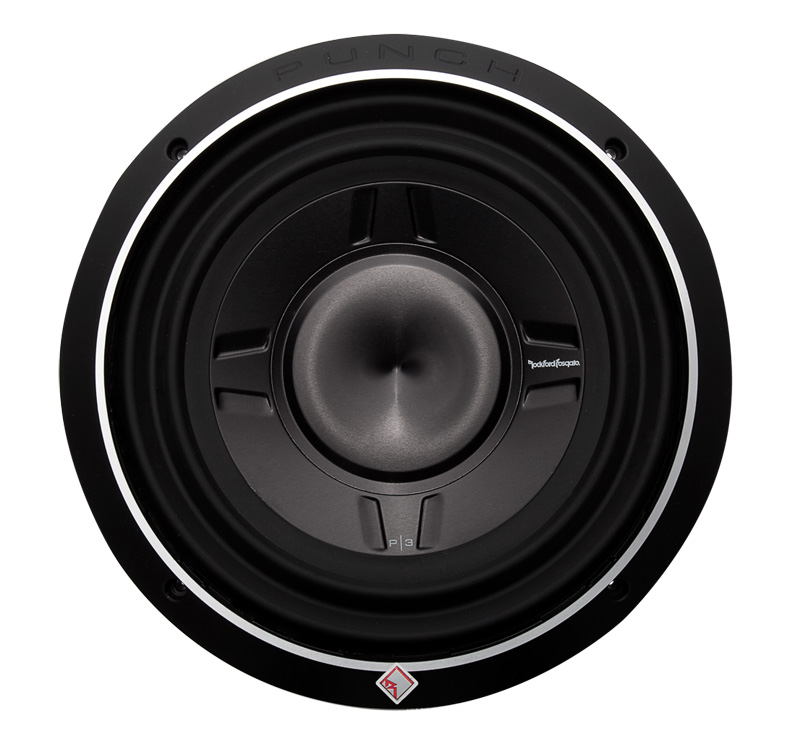 Rockford Fosgate P3SD4-10 Subwoofer flach Slim Punch P3S Series 25 cm (10") 300 Watt RMS 