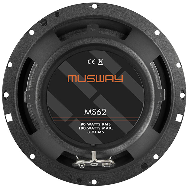 MUSWAY MS-62 16,5 cm 2-WEGE KOAX-LAUTSPRECHER 165mm 1 Paar 180 Watt