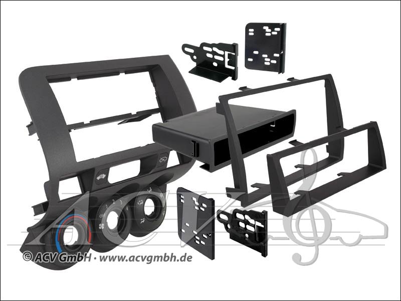 Doppel-ISO Einbaukit für Honda Fit
