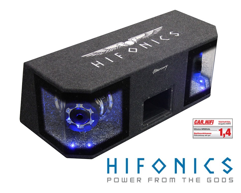 HIFONICS DUAL BANDPASS MR-8DUAL 600/1200 Watt Subwoofer