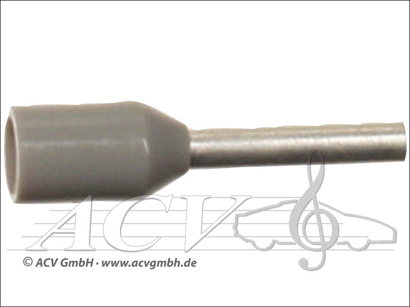 ACV 340 075 embouts 0.75mm ² 100 gris 