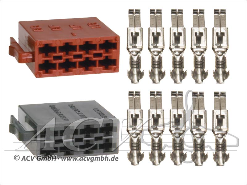 ACV 361432 Montageset ISO-Stecker