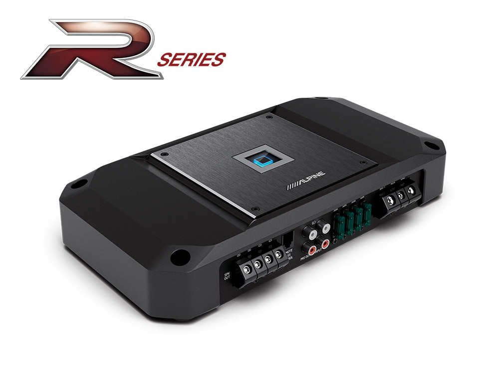 Alpine R2-A150M R-Series Mono 1-Kanal Verstärker RMS Leistung 1500 Watt Amplifier