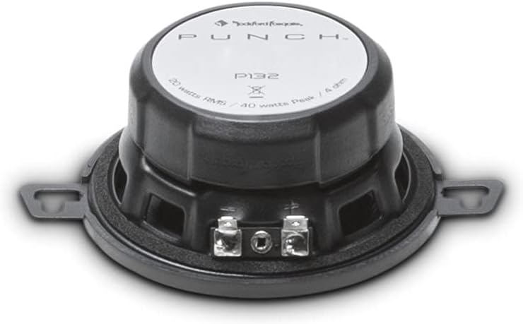 Rockford Fosgate P132 8,7 cm (3.5") 2-Wege Koaxial Lautsprecher Set 40 Watt - 1 Paar