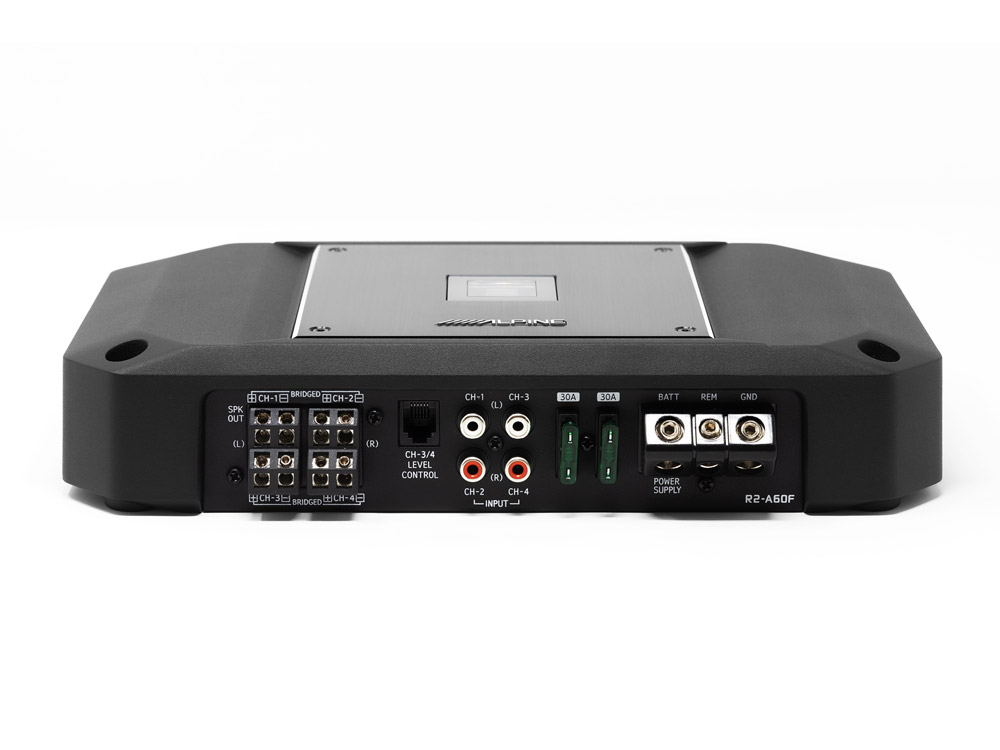 Alpine R2-A60F R-Series 4-Kanal Digital Verstärker RMS Leistung 600 Watt Amplifier