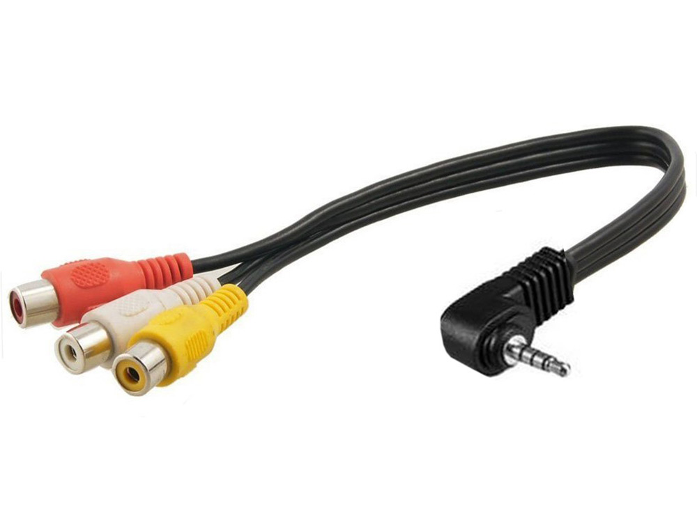 Alpine C1902-NAV AUX IN Kabel Audio/Video-Adapter 3,5 mm Cinch auf Klinke für X9xx/X8xx/X7xx, INE-F9xx, INE-W9xx/INE-W7xx, iLX-702/705, iLX-F115/905/903, IVE-W585BT, iLX-700