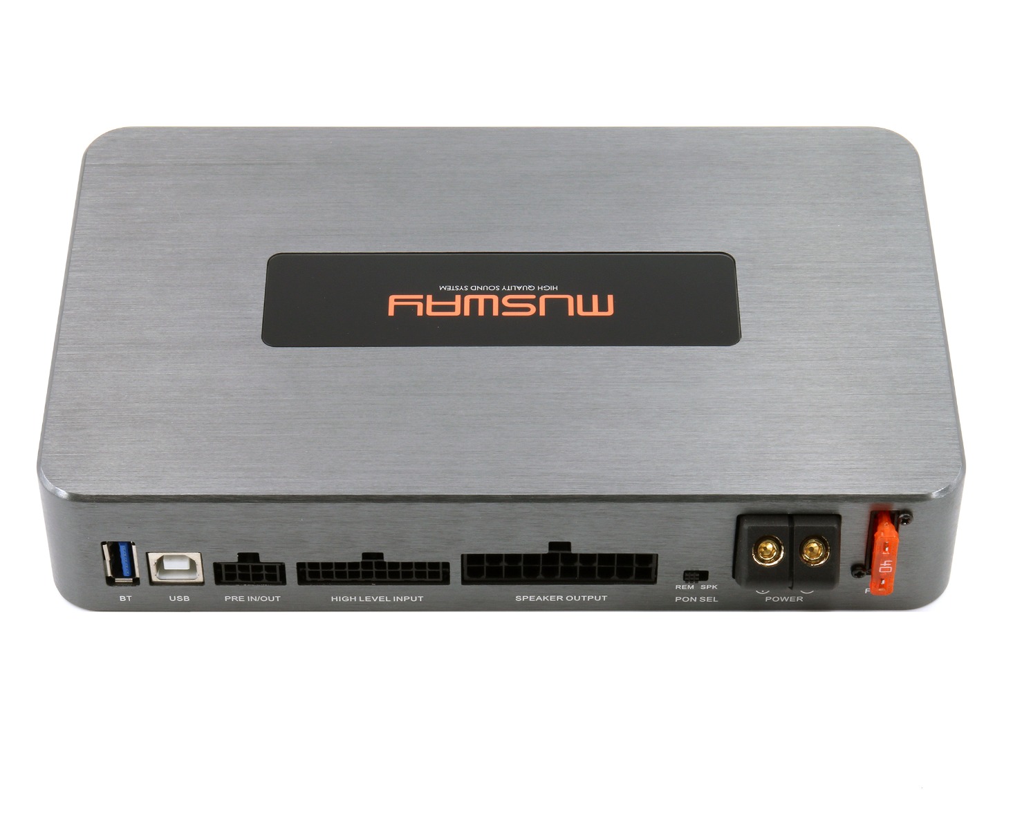 MUSWAY D8v3 DSP-AMP Digital 8-Kanal 8-KANAL CLASS D VERSTÄRKER MIT 10-KANAL DSP 600 WATT RMS 