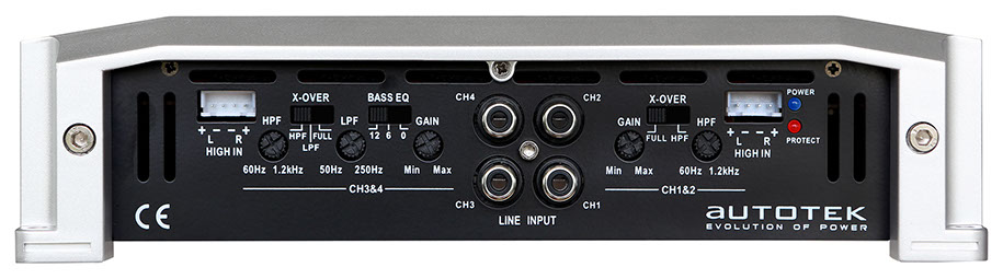 Autotek TA4150 4-Kanal Class A/B Analog Verstärker Amplifier 1000 Watt