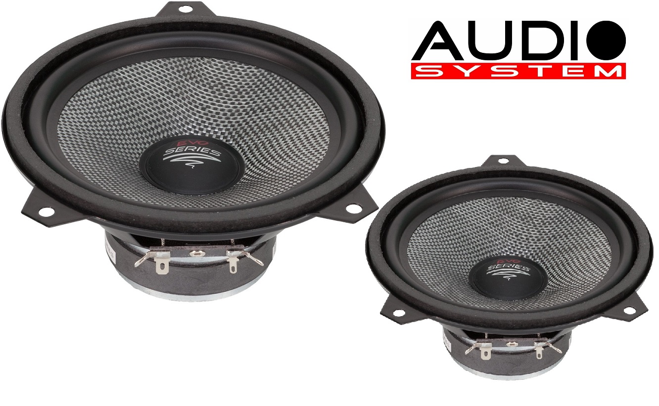 AUDIO SYSTEM AS 165 E46 EVO Tief / Mitteltöner / Midrange Lautsprecher 1 Paar