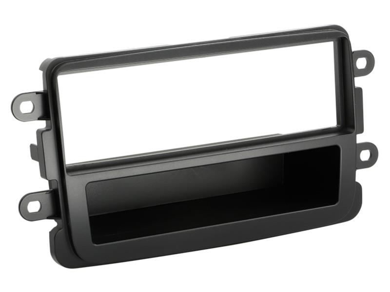 ACV 281250-13-2 1-DIN plaque de façade Dacia Dokker / Duster / Lodgy noir