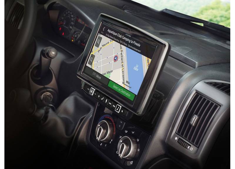 Alpine X902D-DU All in One Navigation mit 9-Zoll Display für Fiat Ducato 3, Peugeot Boxer 2, Citroën Jumper 2 