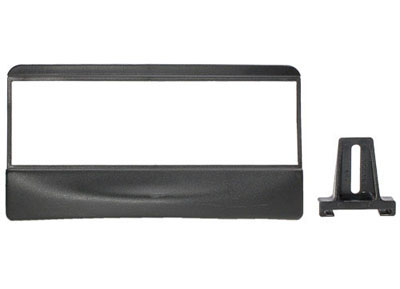 RTA 000.232-0 1 - DIN mounting frame, black ABS