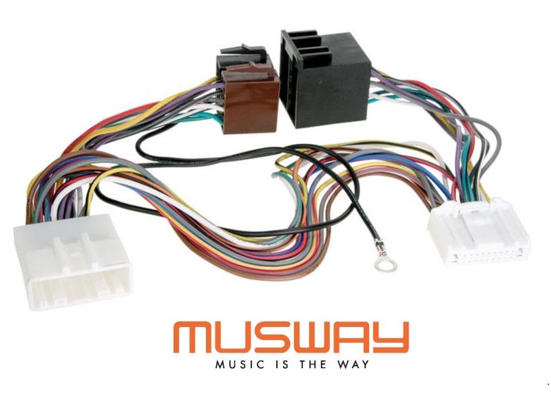 MUSWAY MPK 11 plug&play Anschlußkabel für Nissan, Opel und Renault