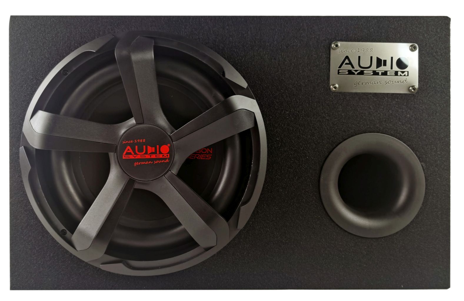 Audio System CARBON 10 BR Bassreflexgehäuse Subwoofer mit CARBON 10, 350 Watt