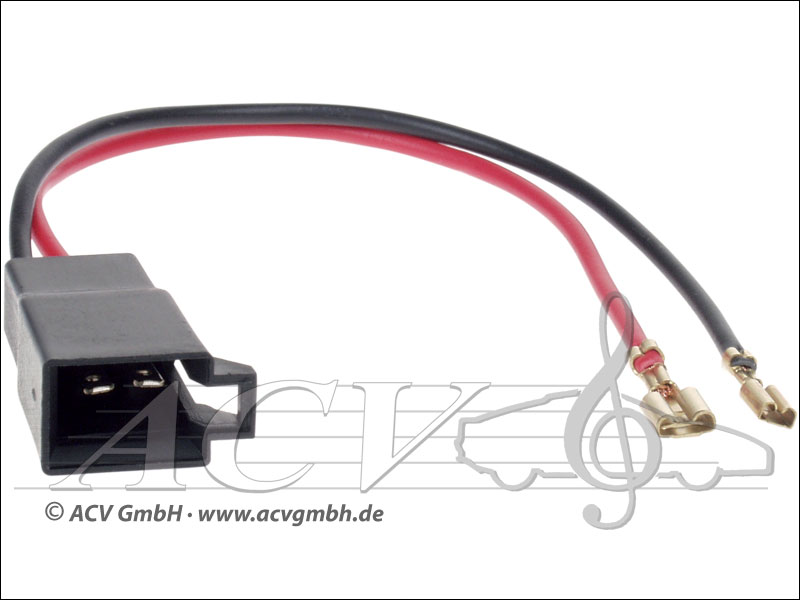 ACV 1326-01 Opel / Renault / Seat / VW câble adaptateur Président 