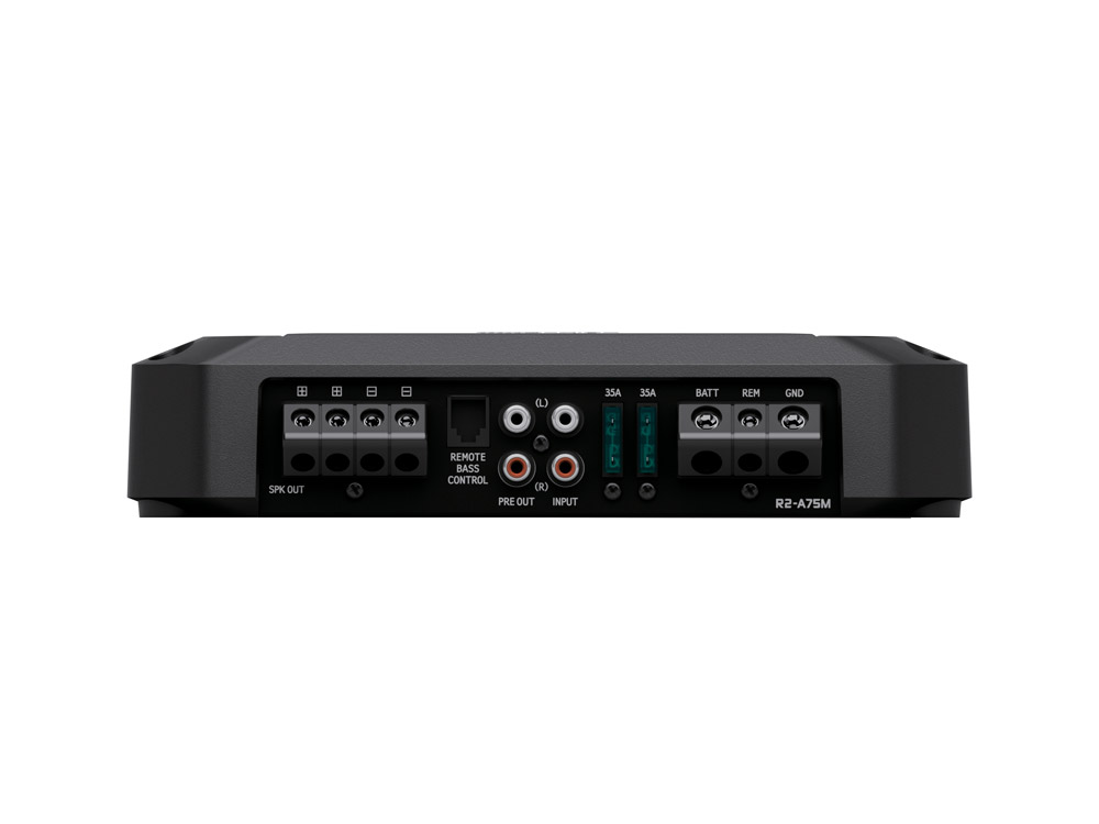 Alpine R2-A75M R-Series Mono 1-Kanal Verstärker RMS Leistung 750 Watt Amplifier