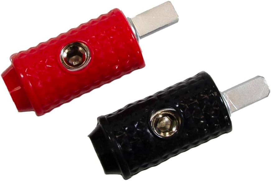 ESX DPA-50 Kabel-Adapter/Reduzierung von 50 mm² auf 20 mm² 2er Set (rot/schwarz)