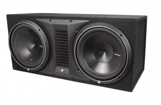 Rockford Fosgate P3-2X12 Subwoofer Dual Bassreflexbox mit 2 x P3D4-12 Woofer Punch P3 Series 30 cm (12") 1200 Watt RMS 