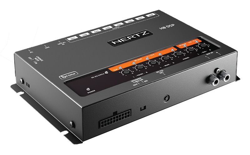 Hertz H8 DSP DRC 8 Kanal Digitaler Sound-Prozessor + DRC HE Fernbedienung