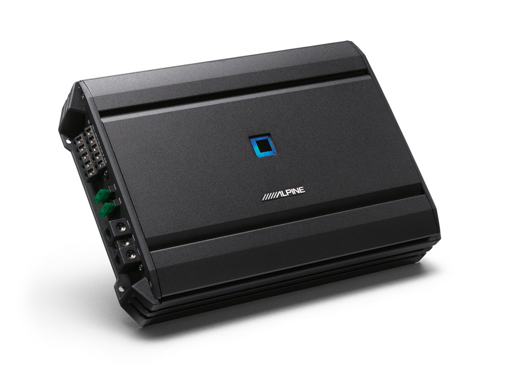 Alpine S-A55V 5-Kanal Digital-Verstärker - 4 x 60 W + 1 x 300 W Amplifier 