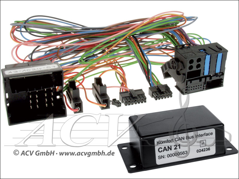 12-1024-57 BMW CAN-BUS adapter with MFL on Variocom VC04 