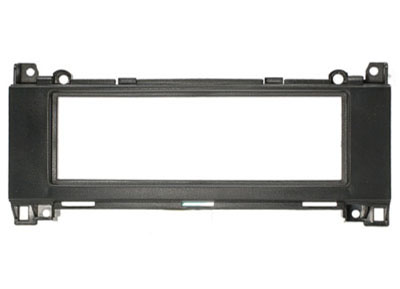 RTA 000.062-0 1 - DIN mounting frame, black ABS