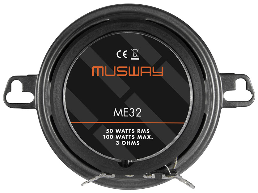 MUSWAY ME-32 Koax 8,7 cm (3.5”) 2-WEGE KOAX-LAUTSPRECHER 100 Watt 1 Paar