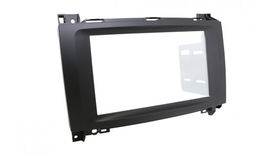RTA 002.071P1-0 Double cadre DIN Profi , noir, Mercedes Vito / Viano ( W639 / V639 ) 06 >