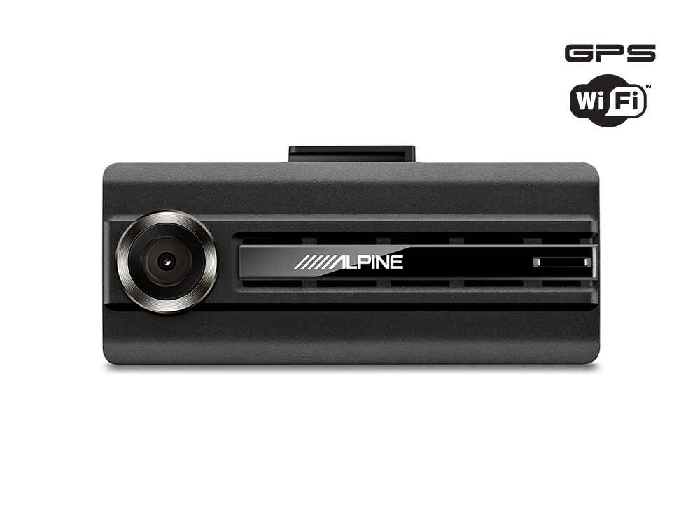 Alpine DVR-C310S Premium Front Dashcam mit WiFi inkl. MicroSD Card 16 GB 