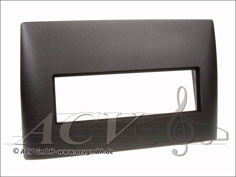 Radio panel rubber touch Fiat Stilo Black 