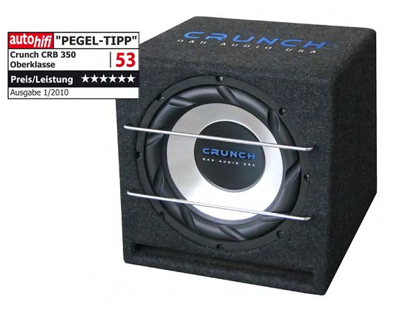 Crunch CRB-350 30cm bass reflex 700 Watt CRB350 