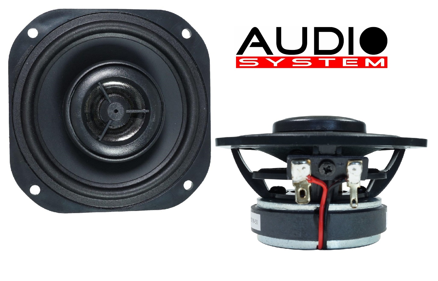 Audio System CO 80 EVO 2 Lautsprecher Set 80 mm 2-Wege Koax 170 Watt