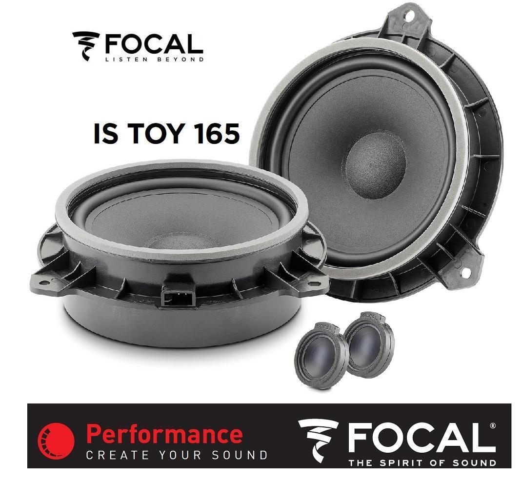 Focal ISTOY165 Inside 2-Wege Compo Lautsprecher 165mm für Toyota, CITROEN, LEXUS, PEUGEOT, SUBARU 