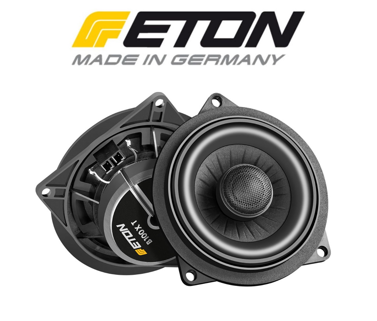 ETON B100XT 10 cm 2-Wege Koax Lautsprecher BMW 1er Series E81, E82, E87, E88, BMW 3er Series E90, E91, E92, E93, BMW X1 Series E84