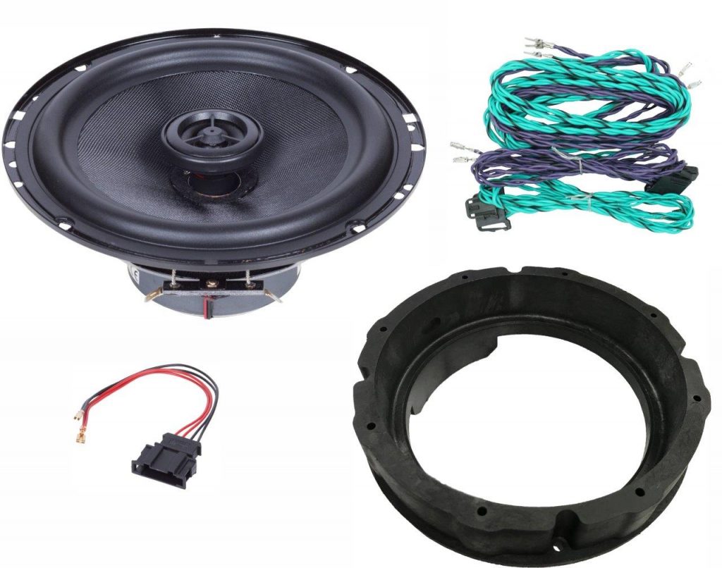 Audio System MXCFIT VW POLO 9N REAR-3 EVO 16,5 cm (6.5") 2-Wege Koax Lautsprecher Set kompatibel mit VW Polo 9N (3-DOOR REAR) 2001->