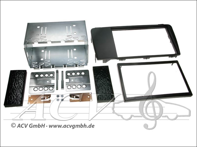 Double-DIN kit di installazione Volvo S60 / V70 / XC 70 2004 -> 