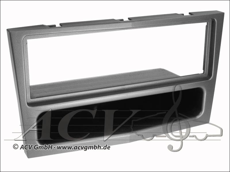 Radioblende Rubber Touch Opel Zafira SW anthrazit metallic