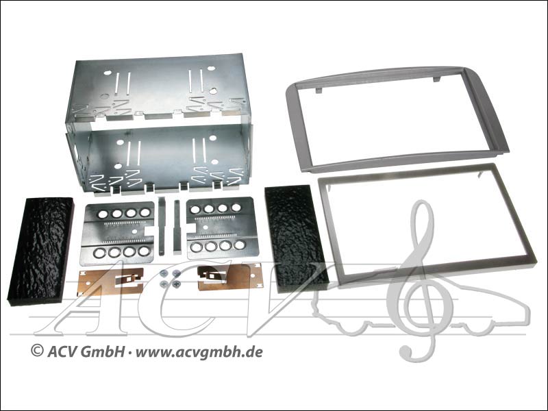 ACV 381001-07 Double DIN kit dinstallation Alfa 147 / GT 