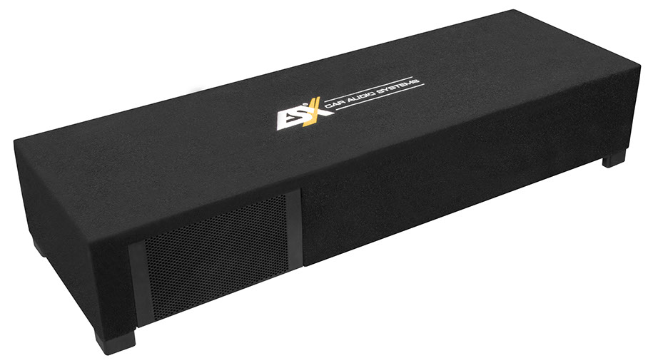 ESX DBX600Q 2 x 16,5 cm (6.5") Dual-Bassreflex-System Subwoofer 600 Watt