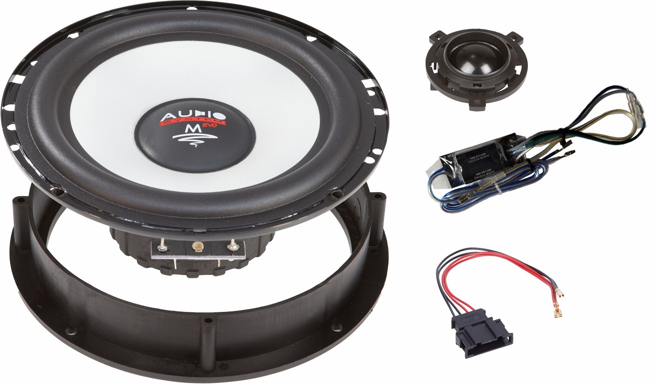 Audio System M 165 GOLF 6+7 EVO 2 - 16,5cm 2-Wege Lautsprecher VW GOLF VI + VII, SCIROCCO