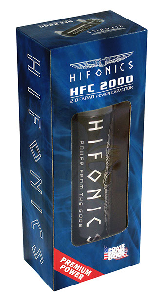 HIFONICS HFC 2000 Pufferelko 2 Farad HFC2000 