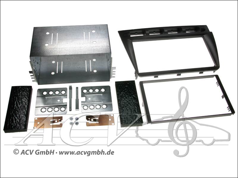 Double-DIN installation kit Kia Picanto 