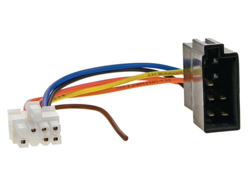 ACV 458004 RAK -> ISO CLARION ISO 8 PIN
