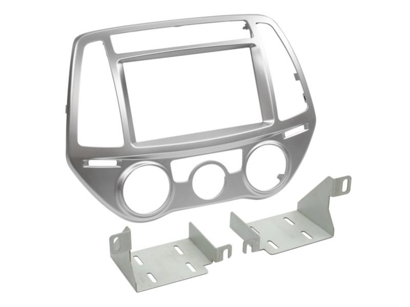 ACV 381143-24-1 2-DIN RB Hyundai i20 2013 > manuelle Klimaanlage silber