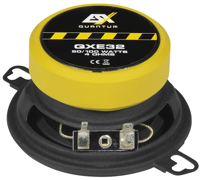 ESX QXE32 8,7 cm (3.5") 2-Wege Koax-Lautsprecher (Paar) 100 Watt