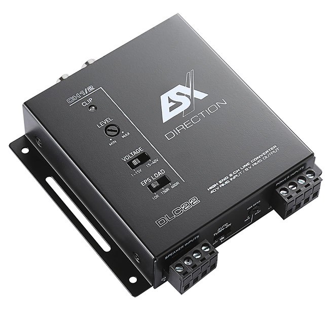  ESX DLC22 2-Kanal "High/Low Level" Adapter Konverter mit EPS PRO