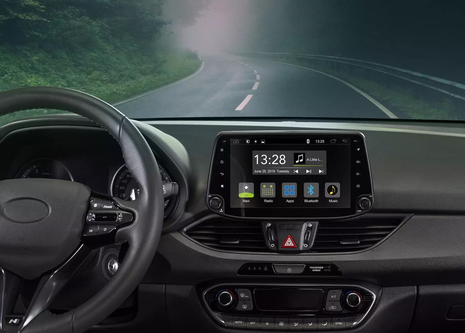 RADICAL R-C11HY1 Hyundai I30 Infotainm. Android 9 Autoradio für Hyundai i30